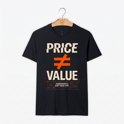 Camiseta WeSearch Price ≠ Value