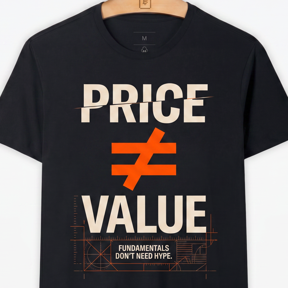 Camiseta WeSearch Price ≠ Value