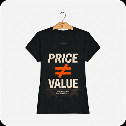 Camiseta WeSearch Price ≠ Value