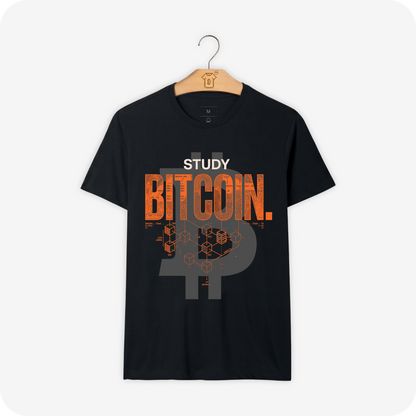 Camiseta WeSearch Study Bitcoin