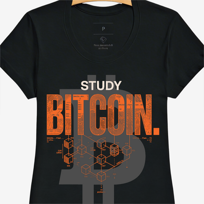 Camiseta WeSearch Study Bitcoin