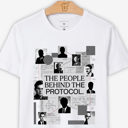 Camiseta WeSearch The People Behind The Protocol