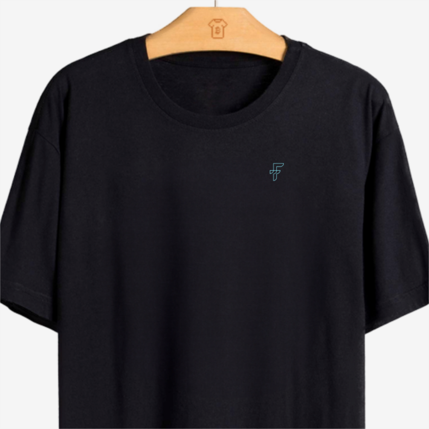 Camiseta Minimal Preta (Fintrender) - PIMA