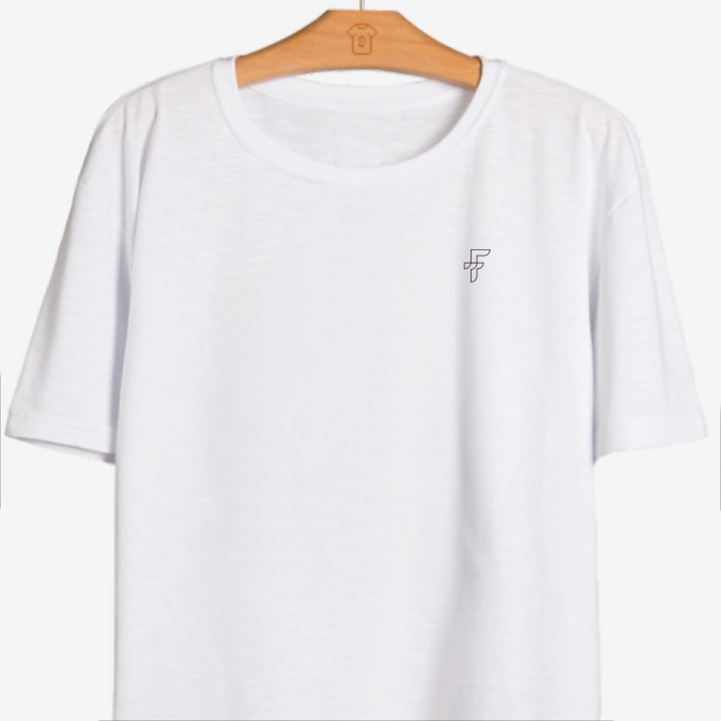 Camiseta Minimal Branca (Fintrender) - PIMA